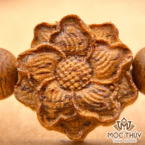 Vòng tay trầm hương đơn Mai Vượng Trầm