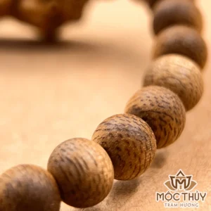 Vòng tay trầm hương đơn Mộc Thiềm Trầm - Trầm Hương Mộc Thủy