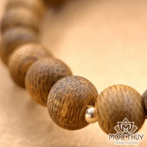 Vòng tay trầm hương đơn Thánh Giá Trầm - Trầm Hương Mộc Thủy