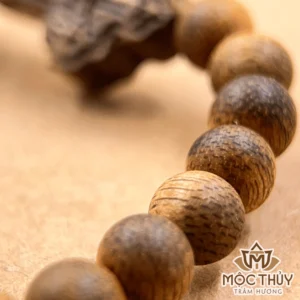 Vòng tay trầm hương đơn Thánh Giá Trầm - Trầm Hương Mộc Thủy