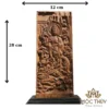 Tranh Bồ Tát Quan Thế Âm gỗ trầm hương - TG003
