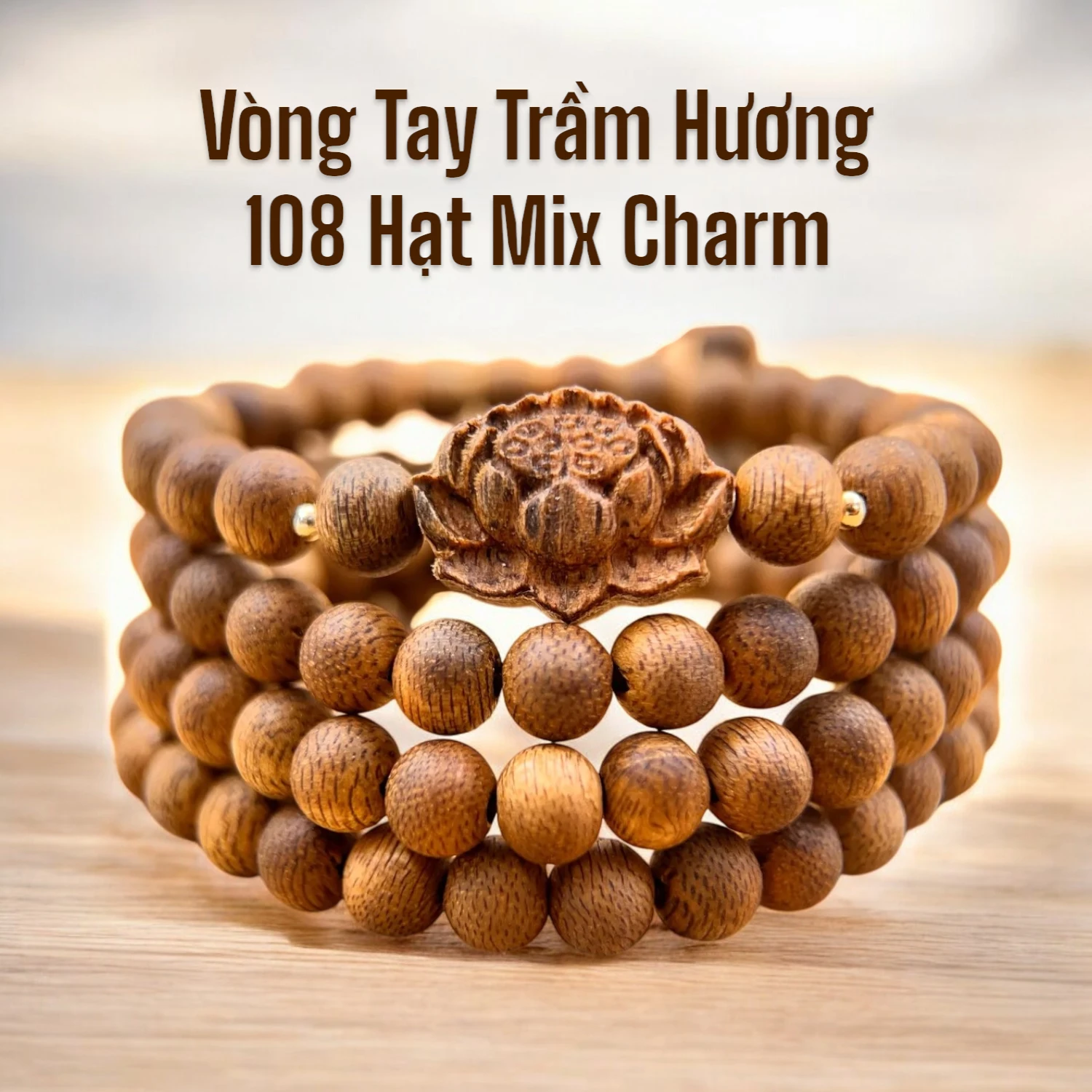Vòng Trầm Hương 108 Hạt