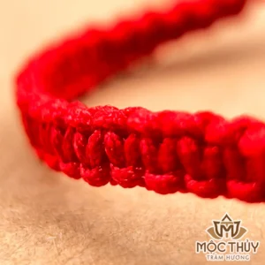 Vòng tay chỉ đỏ Đan Mèo Thần Tài