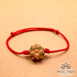 Vòng tay chỉ đỏ đơn Mai Hoa