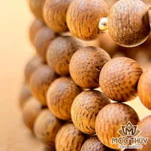 Vòng tay trầm hương 108 hạt Liên Tâm Trầm - Trầm Hương Mộc Thủy