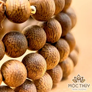 Vòng tay trầm hương 108 hạt Liên Tâm Trầm - Trầm Hương Mộc Thủy