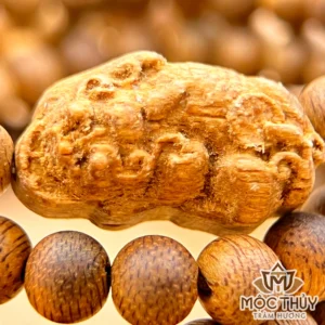 Vòng tay trầm hương 108 hạt Mộc Thiềm Trầm - Trầm Hương Mộc Thủy