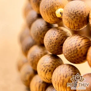 Vòng tay trầm hương 108 hạt Mộc Thiềm Trầm - Trầm Hương Mộc Thủy
