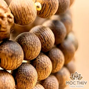 Vòng tay trầm hương 108 hạt Mộc Thiềm Trầm - Trầm Hương Mộc Thủy