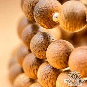Vòng tay trầm hương 108 hạt Thánh Giá Trầm - Trầm Hương Mộc Thủy