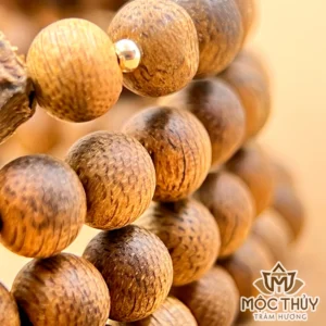 Vòng tay trầm hương 108 hạt Thánh Giá Trầm - Trầm Hương Mộc Thủy
