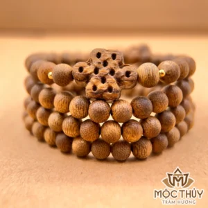 Vòng tay trầm hương 108 hạt An Cát Trầm - Trầm Hương Mộc Thủy